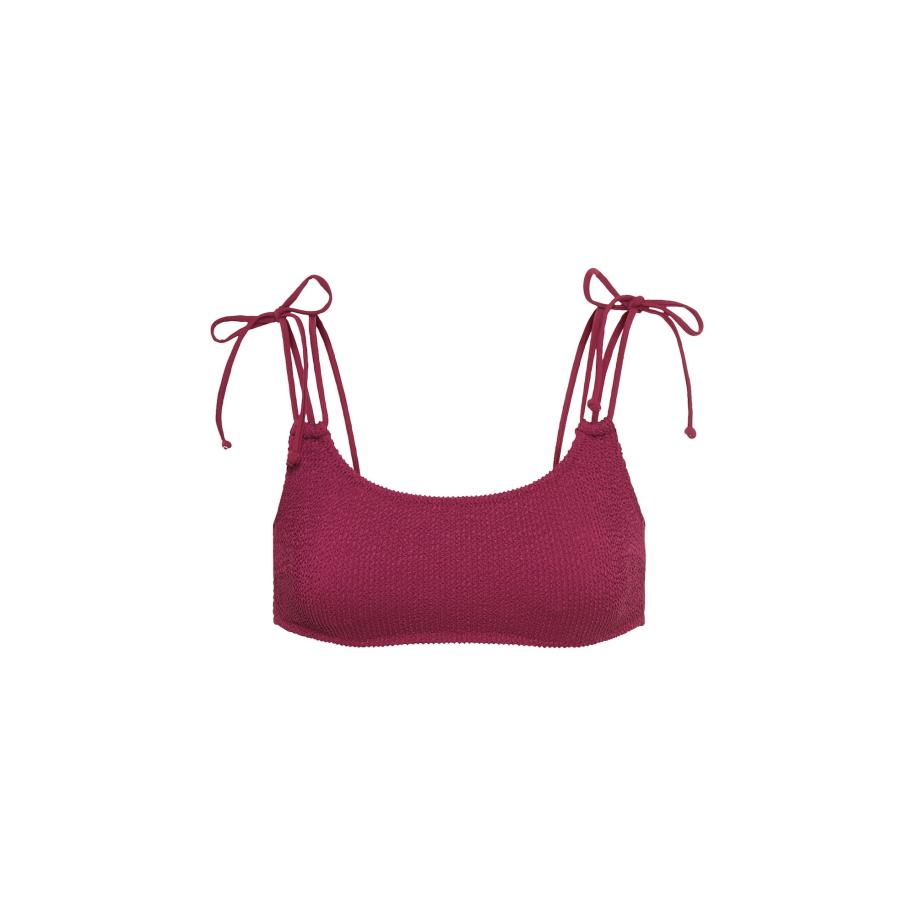 Lascana LSCN by LASCANA Bikinitop wijnrood -