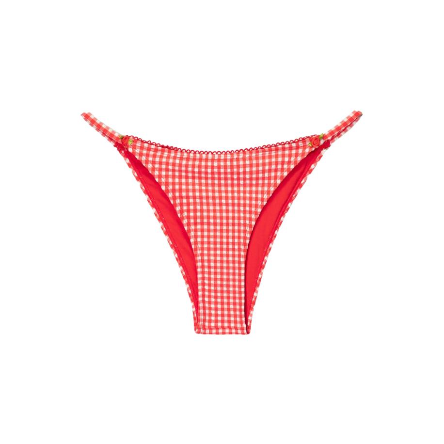 Bershka Bershka Bikinibroek rood / wit -