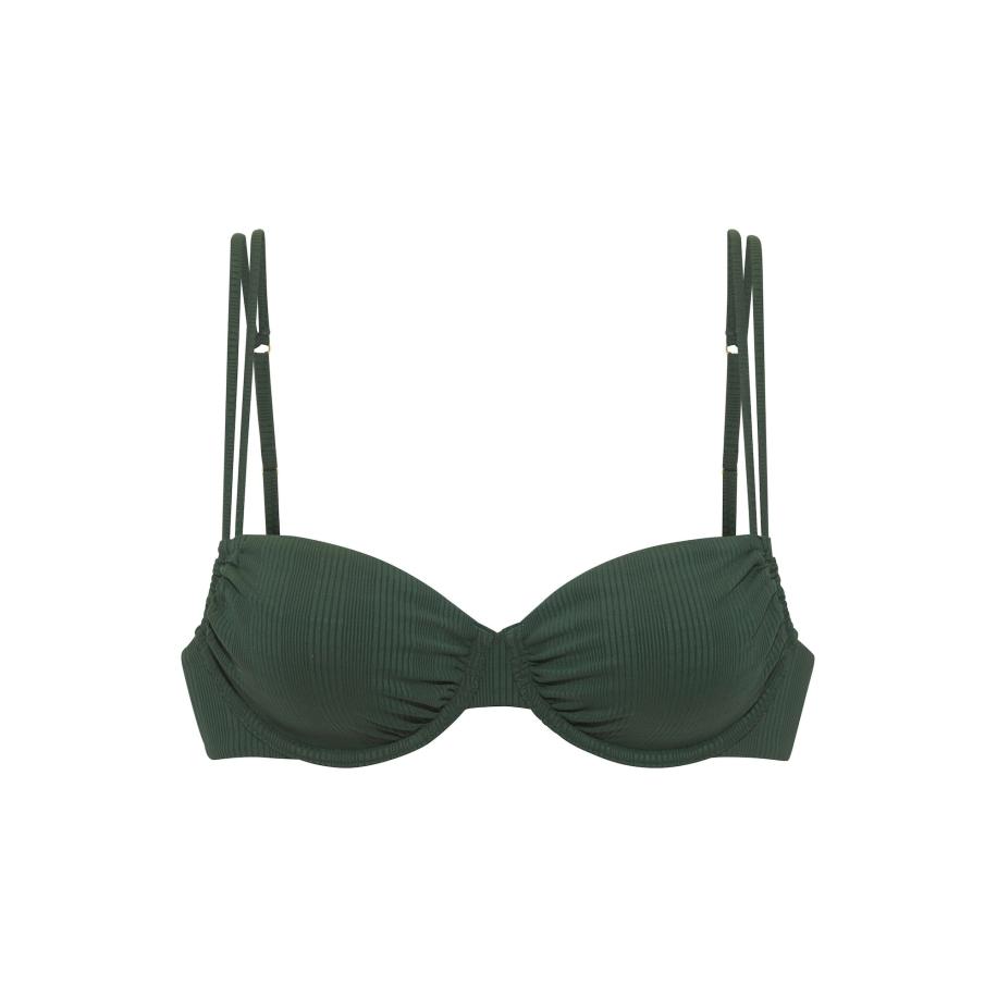 Copenhagen Studios Copenhagen Studios Bikinitop donkergroen -