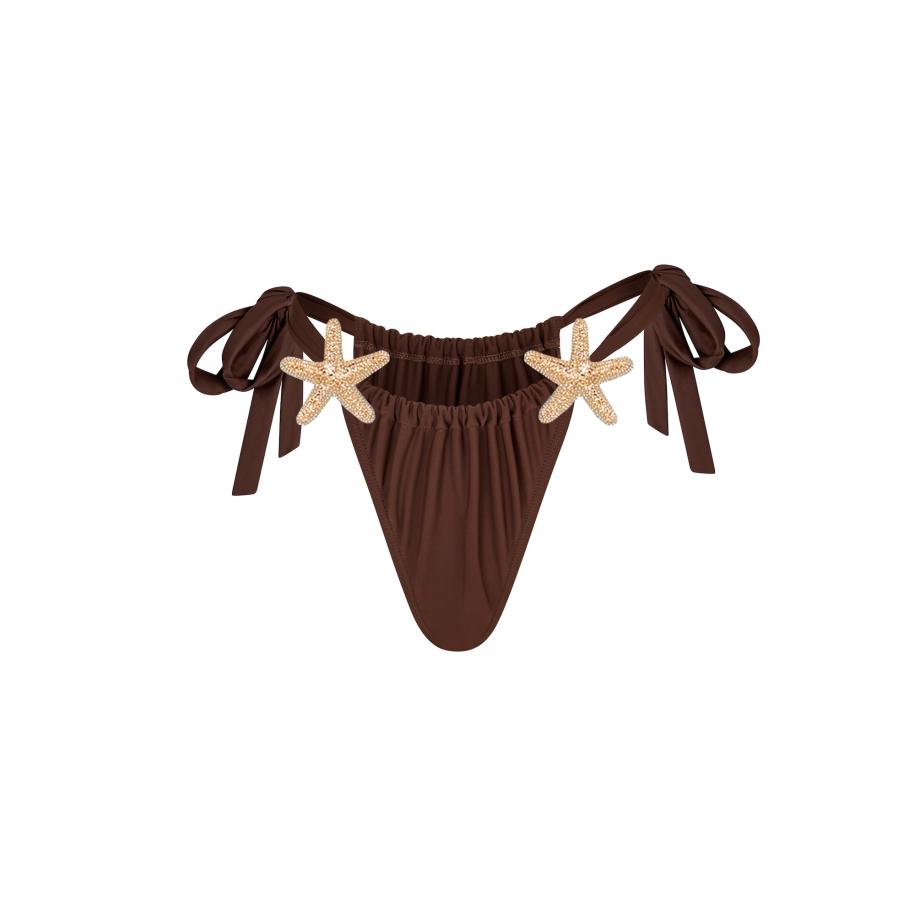 Moda Minx Moda Minx Bikinibroek bruin -