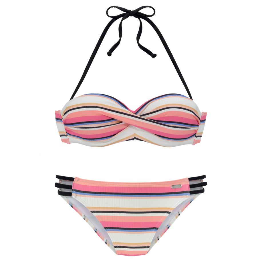 Venice Beach VENICE BEACH Bikini crème / oranje / koraal / zwart -