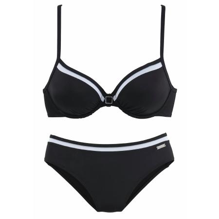 Lascana LASCANA Bikini zwart / wit