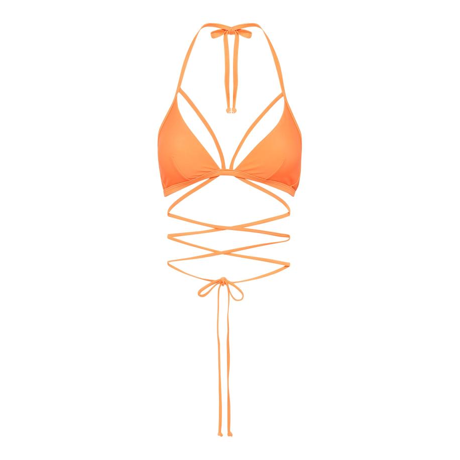 Lascana LSCN by LASCANA Bikinitop Gina mandarijn -