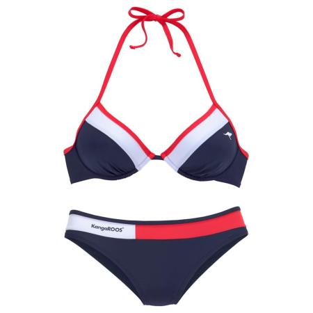 Kangaroos KangaROOS Bikini navy / pink / wit