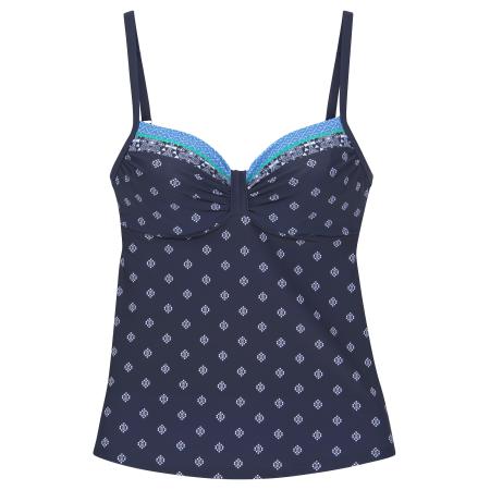 Lascana LASCANA Tankinitop blauw / navy / hemelsblauw / grasgroen