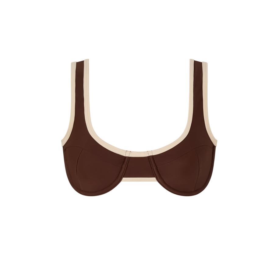 Moda Minx Moda Minx Bikinitop beige / bruin -