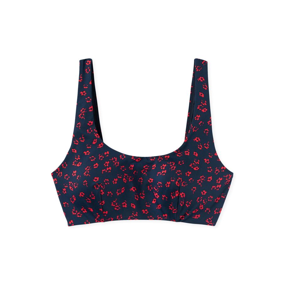Schiesser SCHIESSER Bikini Match Swim donkerblauw / rood -