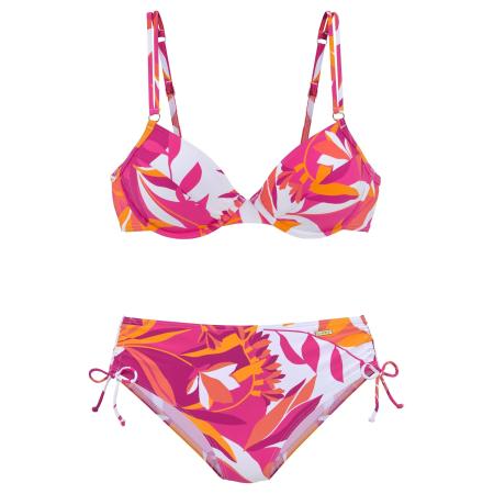 SUNSEEKER Bikini oranje / framboos