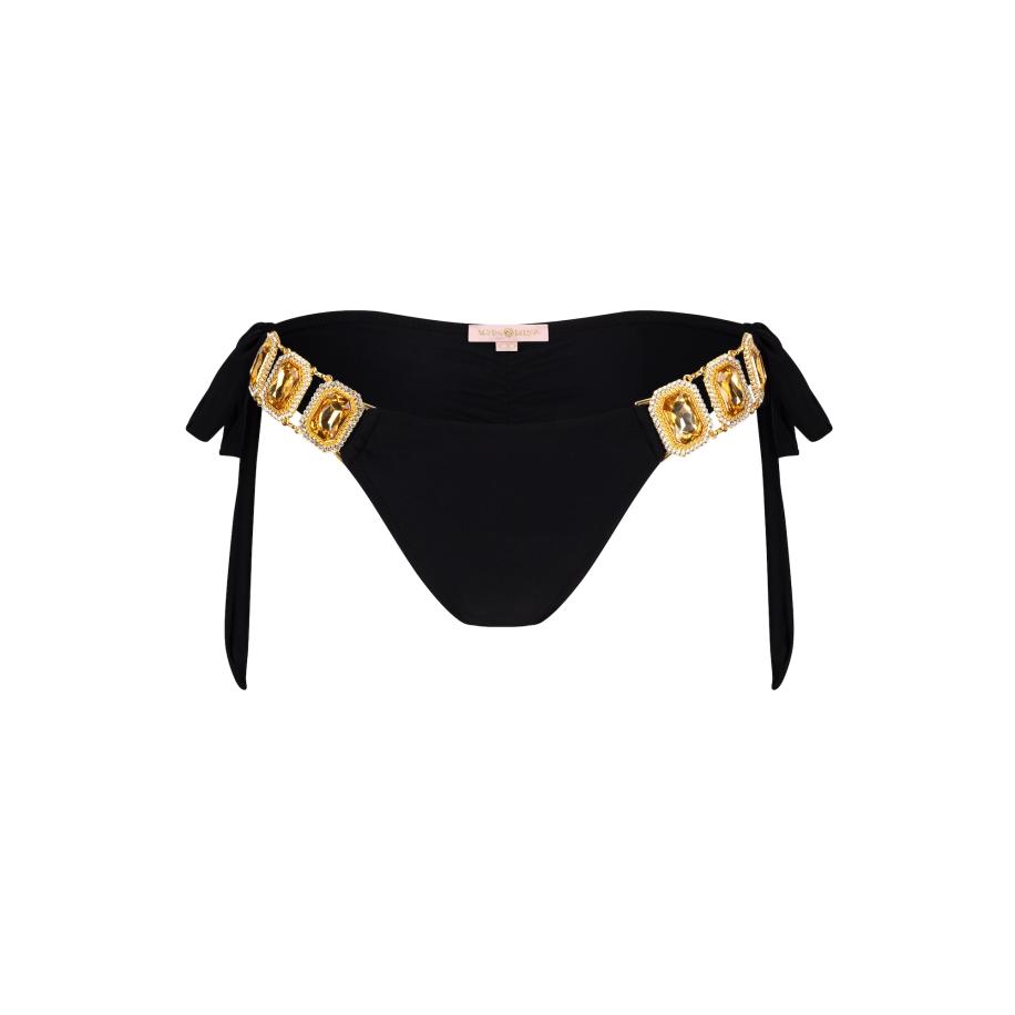 Moda Minx Moda Minx Bikinibroek Boujee goud / zwart -