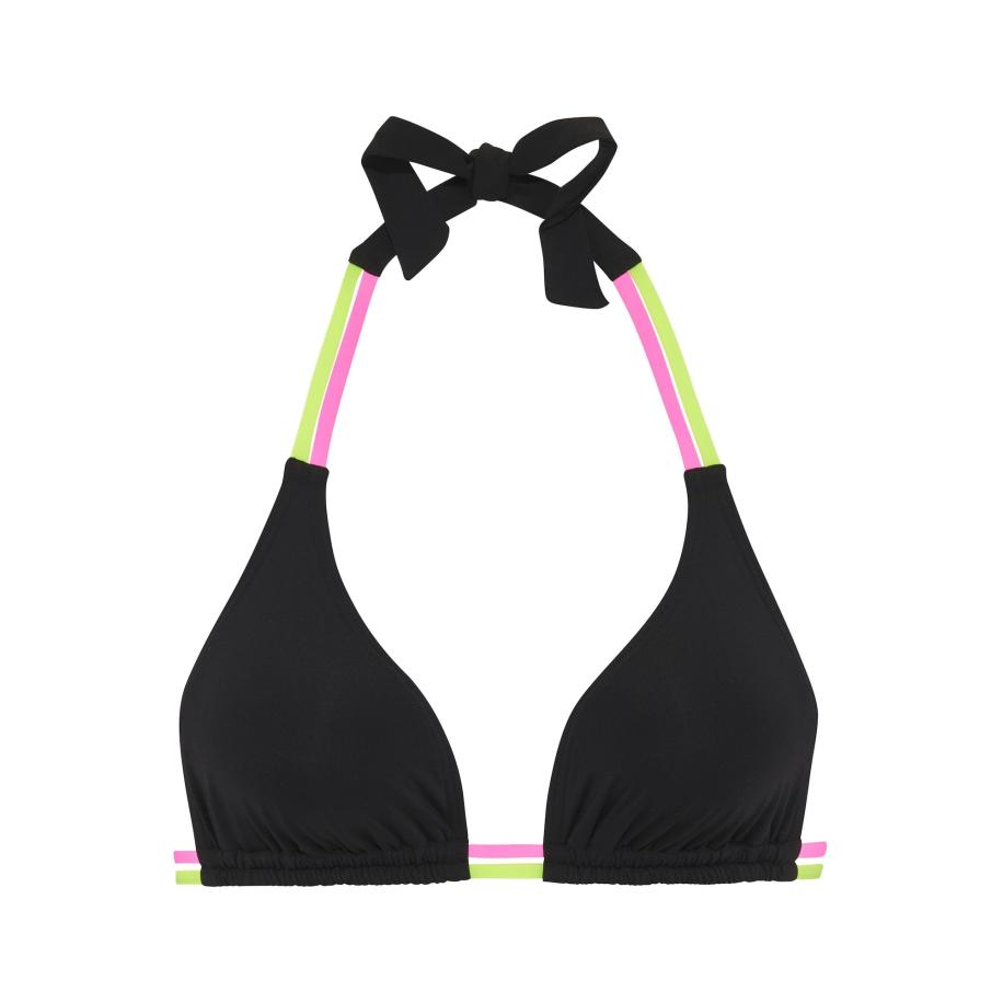 Buffalo BUFFALO Bikinitop neongeel / neonroze / zwart -