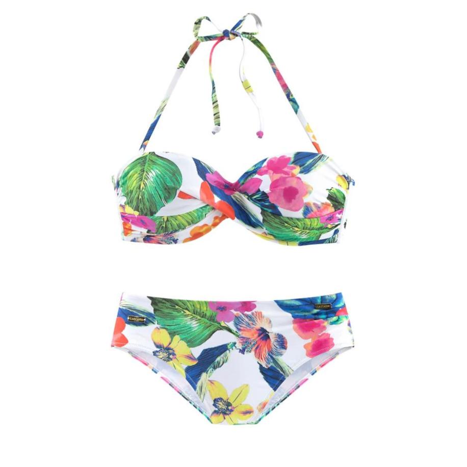 Lascana LASCANA Bikini blauw / rosa / wit -