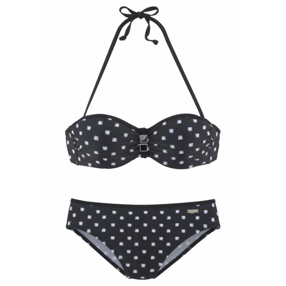 Lascana LASCANA Bikini zwart / wit -