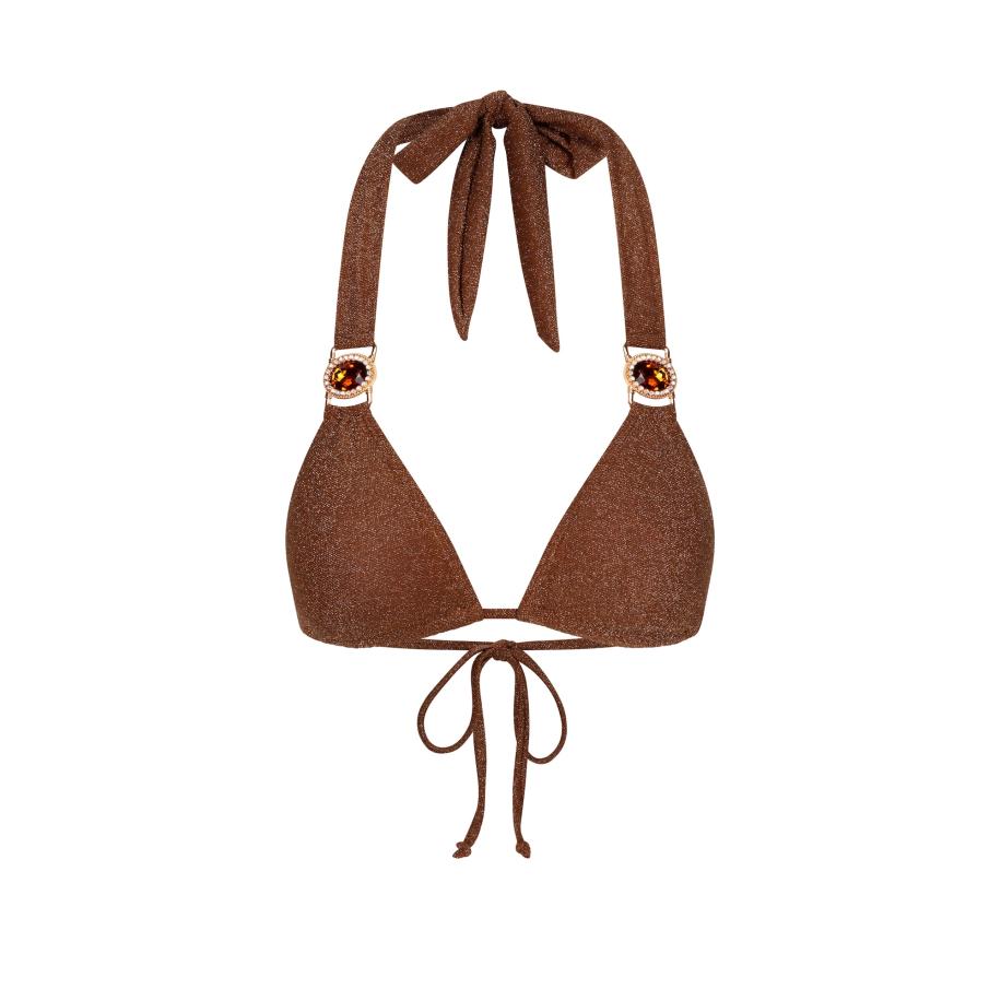 Moda Minx Moda Minx Bikinitop Lumiere Amour karamel -