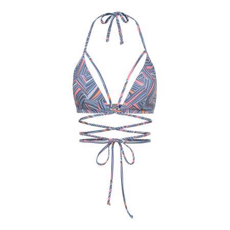 Lascana LSCN by LASCANA Bikinitop Lisa duifblauw / hemelsblauw / oranje