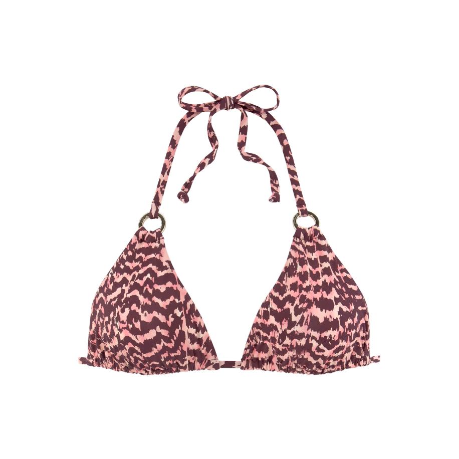 Lascana LASCANA Bikinitop bruin / rosa -