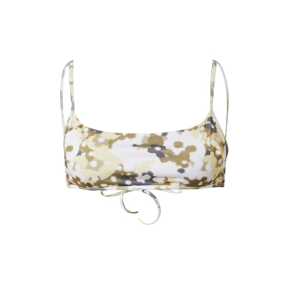 Samsøe & Samsøe Samsøe Samsøe Bikinitop grijs / olijfgroen / wit -