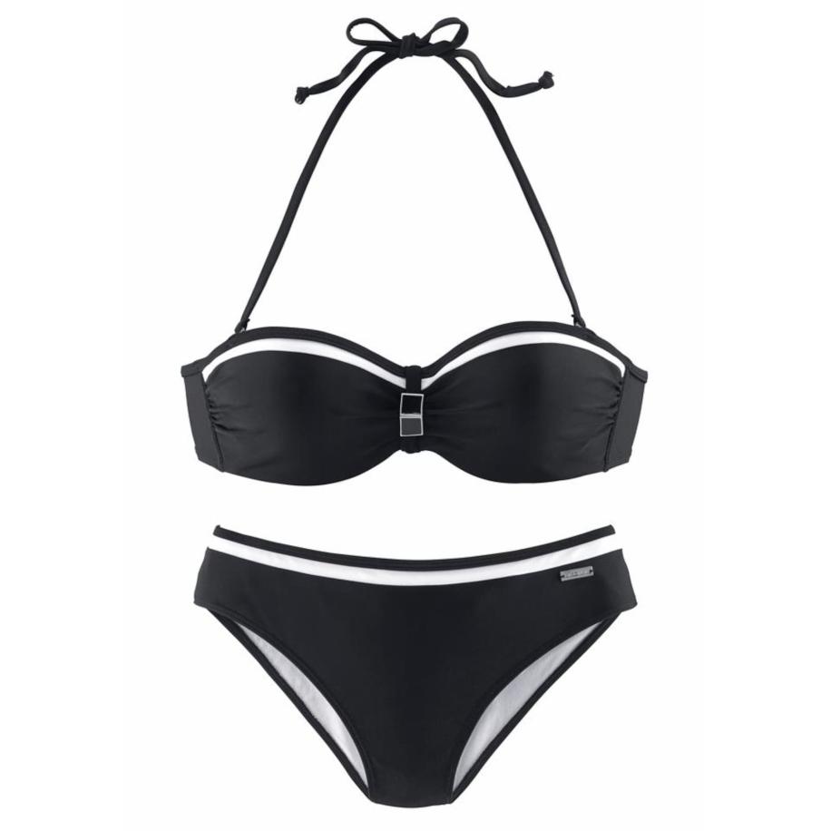 Lascana LASCANA Bikini zwart / wit -
