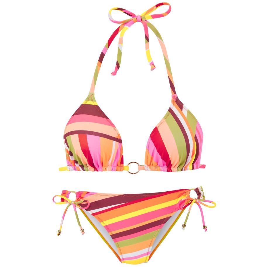 Bruno Banani Bruno Banani Bikini citroengeel / oranje / koraal / pink -