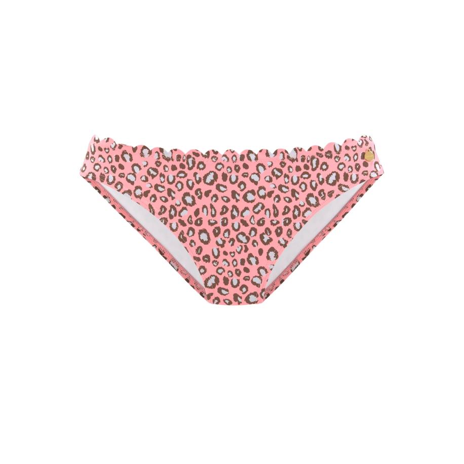 Lascana LASCANA Bikinibroek lichtblauw / bruin / zalm roze -