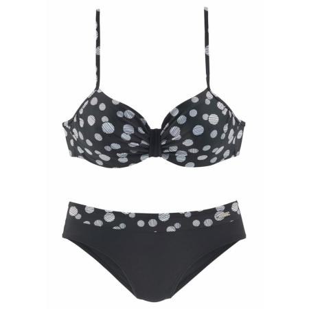 Lascana LASCANA Bikini Wire Glue zwart / wit