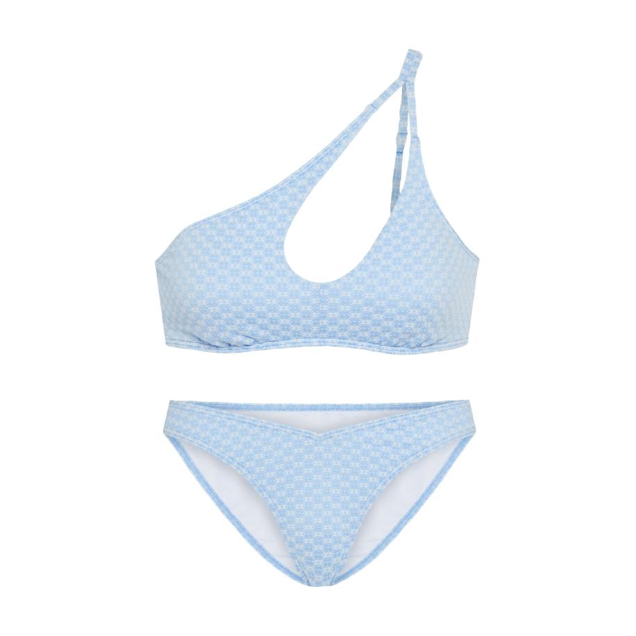 Lascana LSCN by LASCANA Bikini lichtblauw / wit -
