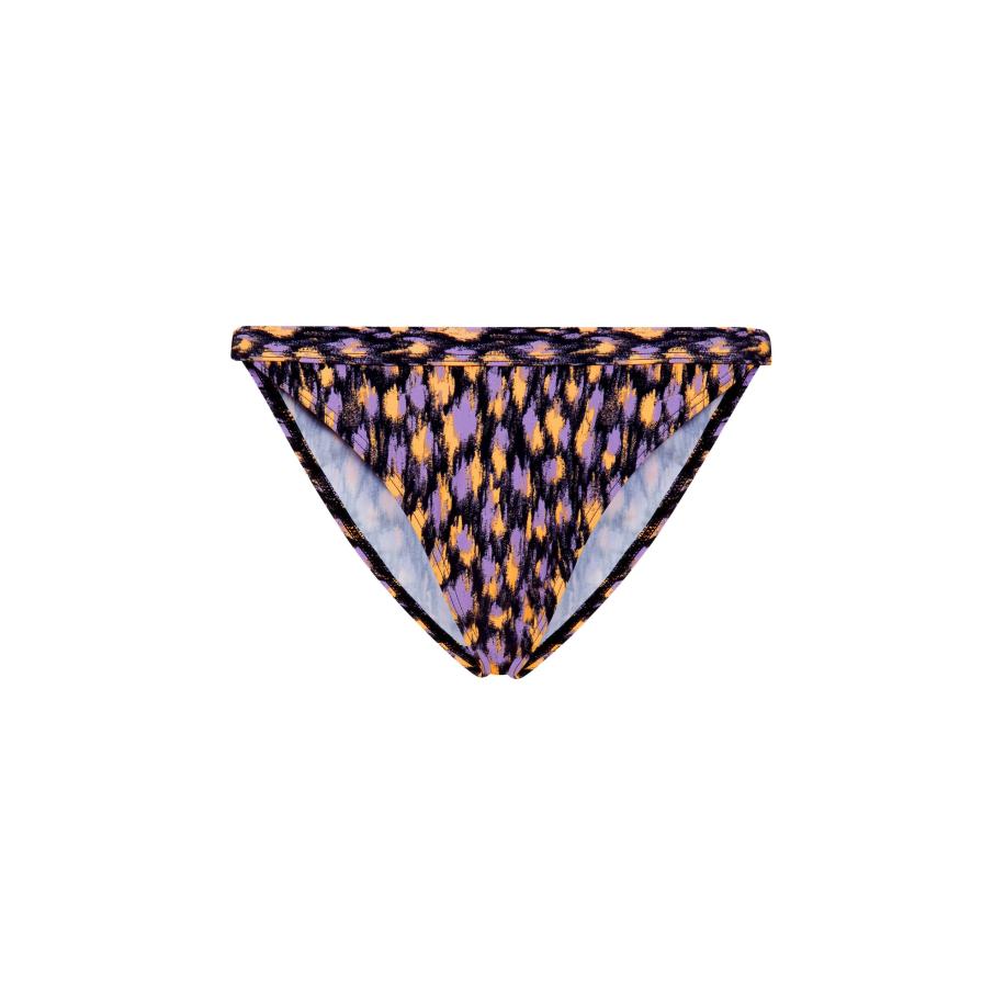 Lascana LSCN by LASCANA Bikinibroek Lavista lila / oranje / zwart -