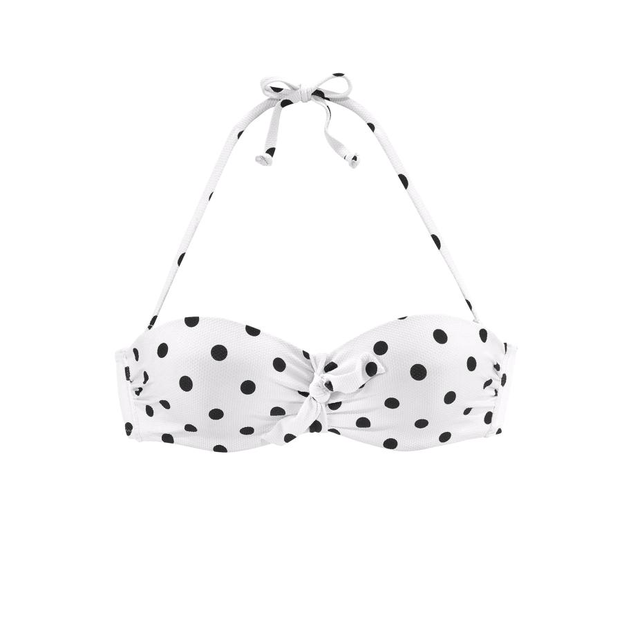 Lascana LASCANA Bikinitop zwart / wit -