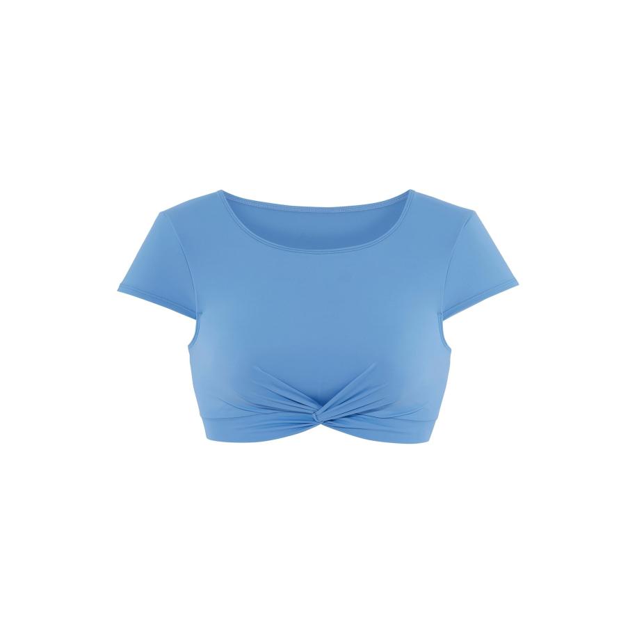 Lascana LASCANA ACTIVE Sportbikinitop lichtblauw / zwart -