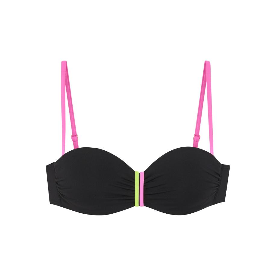 Buffalo BUFFALO Bikinitop lichtgroen / pink / zwart -