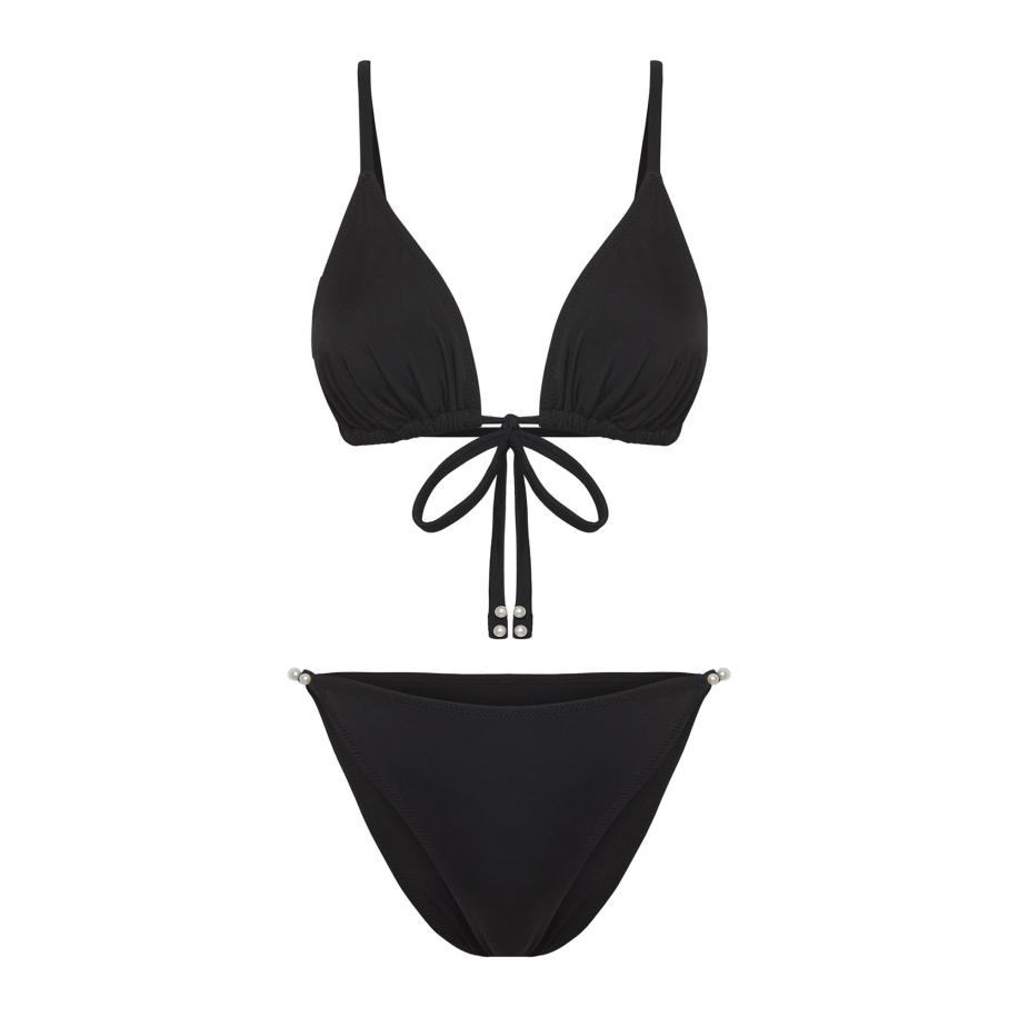 Trendyol Trendyol Bikini zwart / parelwit -