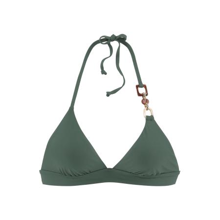 Lascana LASCANA Bikinitop Yves donkergroen