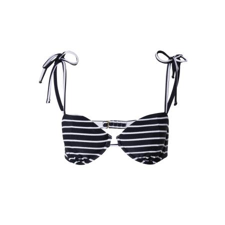 Abercrombie & Fitch Abercrombie & Fitch Bikinitop zwart / offwhite