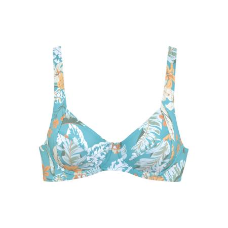 Sunseeker SUNSEEKER Bikinitop crème / blauw / kaki / oranje