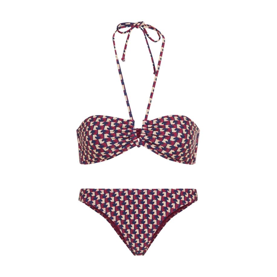 Lascana LSCN by LASCANA Bikini crème / navy / bordeaux -