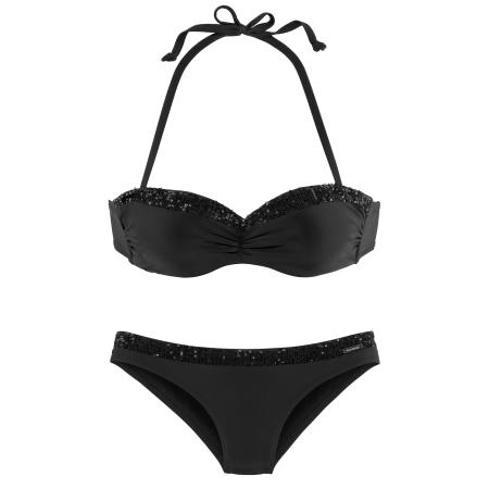 Bruno Banani Bruno Banani Bikini zwart / zilver