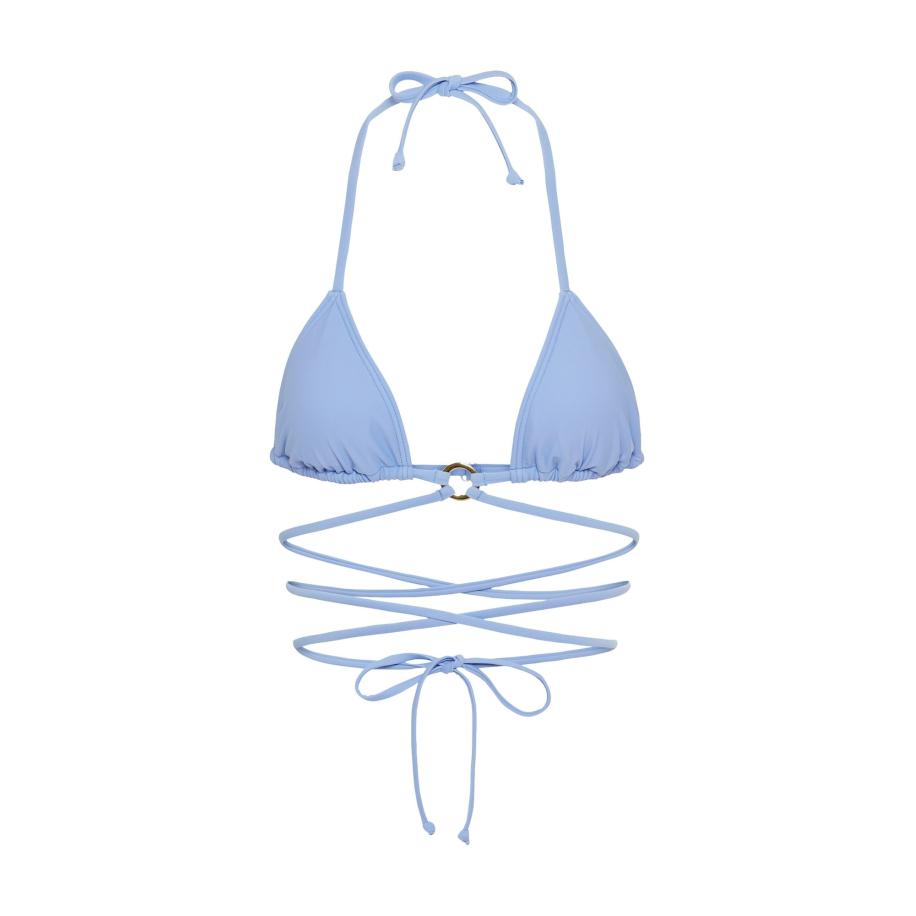 Lascana LSCN by LASCANA Bikinitop lichtblauw -