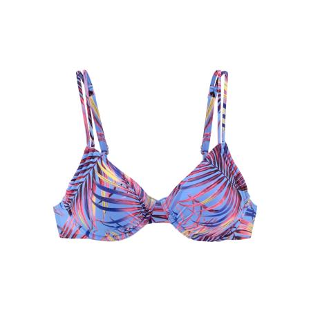 Lascana LASCANA Bikinitop lichtblauw / donkerblauw / geel / pink / rood