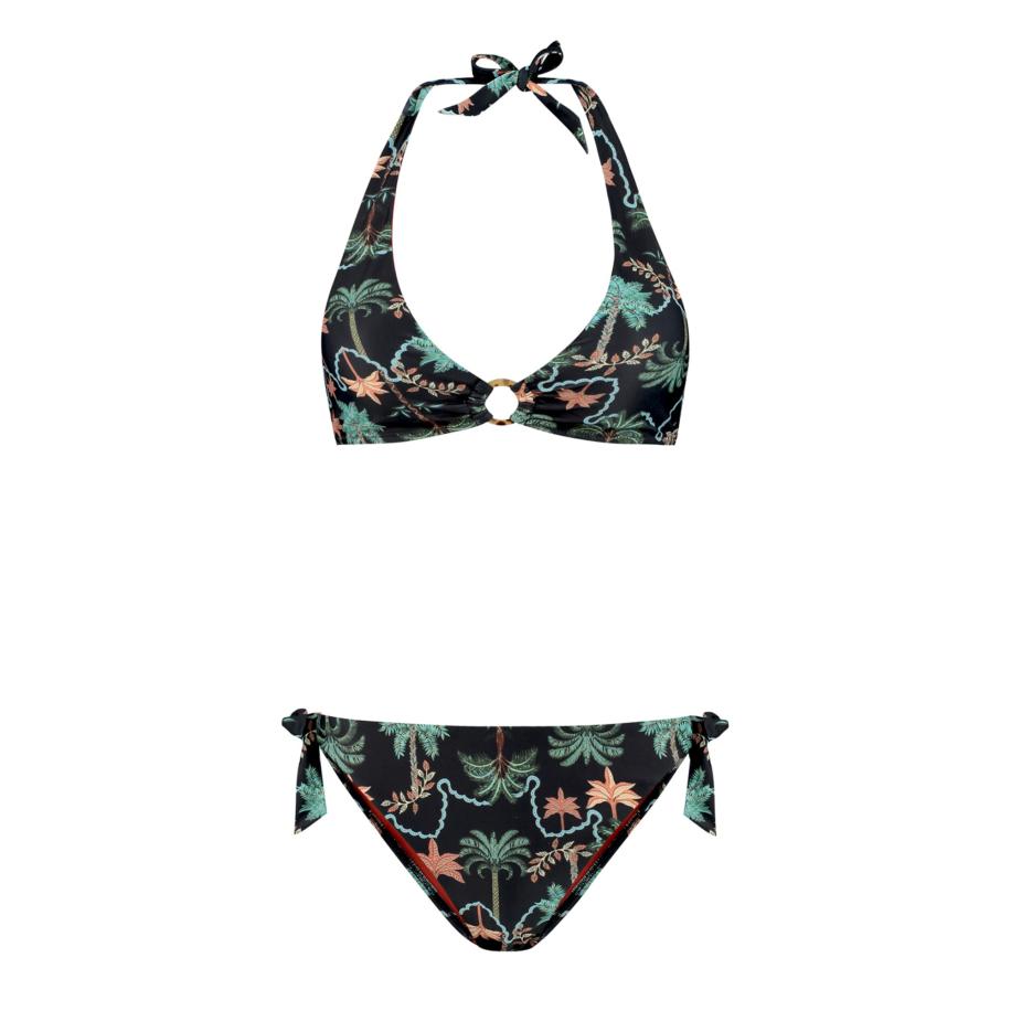 Shiwi Shiwi Bikini Caro groen / jade groen / oranje / zwart -
