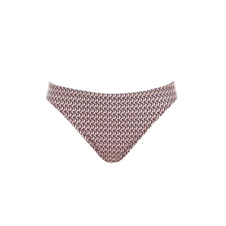 OLYMPIA OLYMPIA Bikinibroek beige / donkerrood