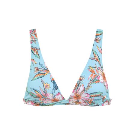 Lascana LASCANA Bikinitop marine / lichtblauw / geel / oranje / lichtroze