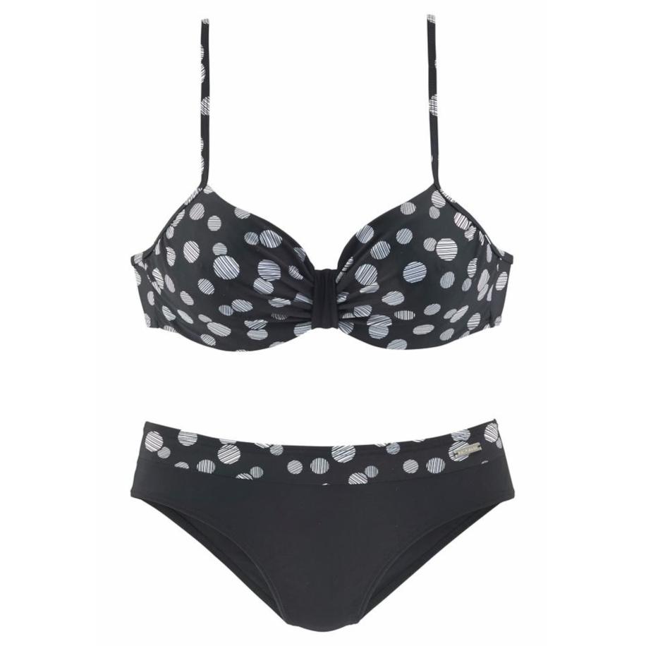 Lascana LASCANA Bikini Wire Glue zwart / wit -