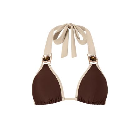 Moda Minx Moda Minx Bikinitop Amour beige / bruin