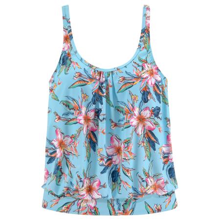 Lascana LASCANA Tankinitop lichtblauw / gemengde kleuren