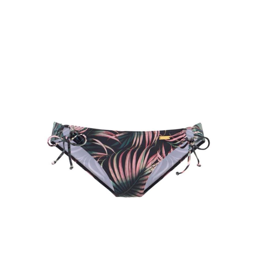 Lascana LASCANA Bikinibroek groen / rosa / zwart -