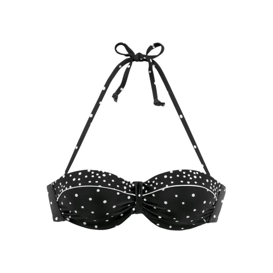 Lascana LASCANA Bikinitop zwart / wit -