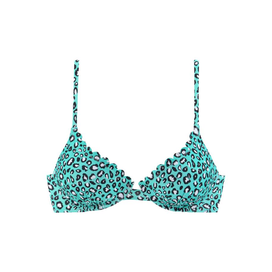 Lascana LASCANA Bikinitop mintgroen / zwart / wit -
