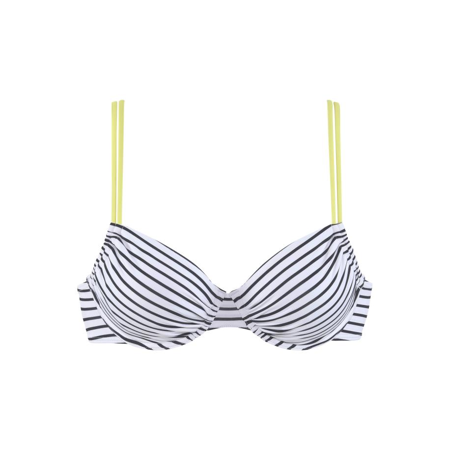 Venice Beach VENICE BEACH Bikinitop geel / zwart / wit -
