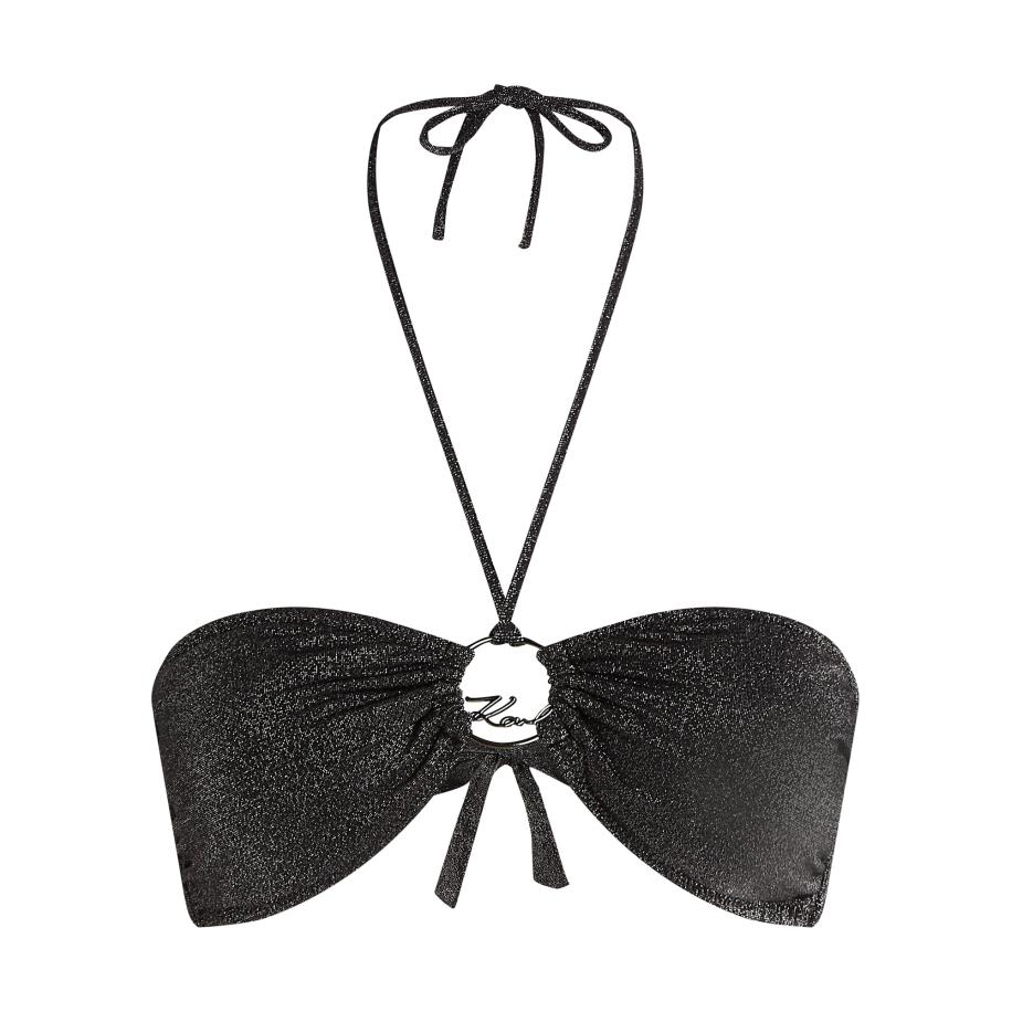 Karl Lagerfeld Karl Lagerfeld Bikinitop zwart -