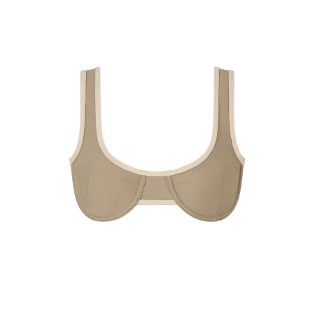 Moda Minx Moda Minx Bikinitop beige / stone grey