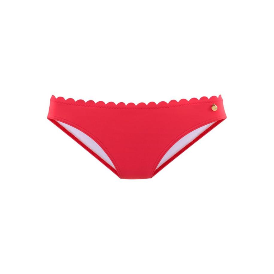 Lascana LASCANA Bikinibroek Scallop grenadine -